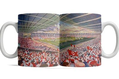 Langtree park on matchday mug