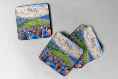 leeds road  Coaster set of four