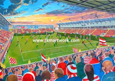 LEIGH SPORTS VILLAGE  a3 size print