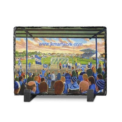links park  on matchday  slate print