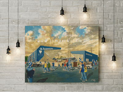 mcdiarmid park gtm  canvas 16x12 inches