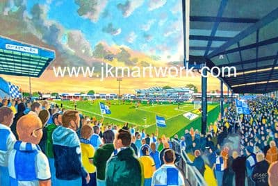 memorial stadium  print