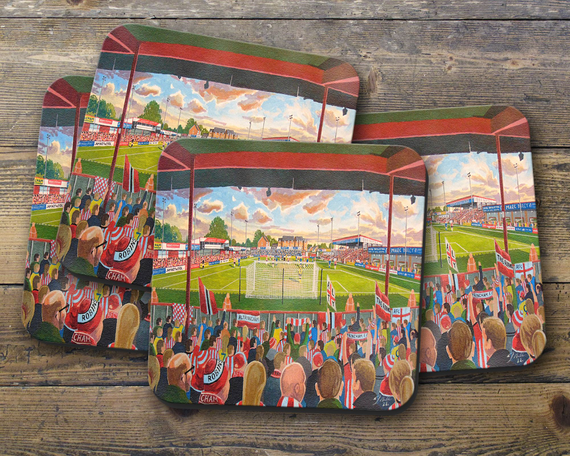moss lane  Coaster set of four