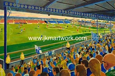 Mourneview park on matchday