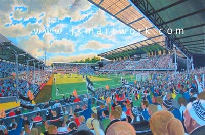 NEW craven cottage  on matchday