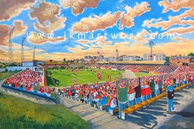 new kilbowie park on matchday