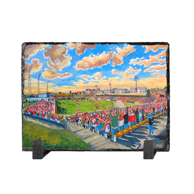 new kilbowie park  slate print