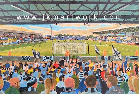 NEW somerset park  on matchday