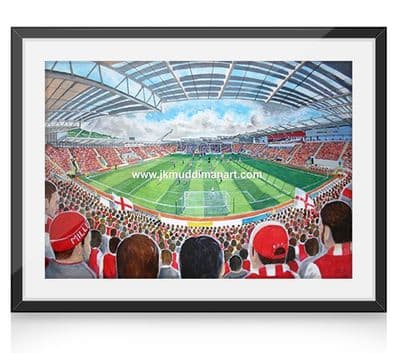 new york stadium on matchday