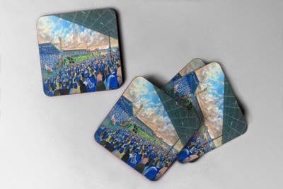 ninian park Coaster set of four