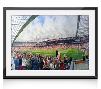 old trafford on matchday