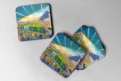 pirelli stadium Coaster set of four