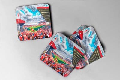 pittodrie Coaster set of four