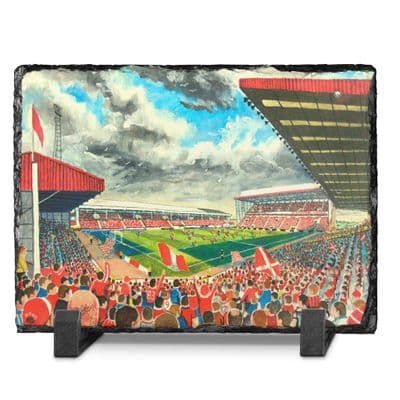 pittodrie  slate print