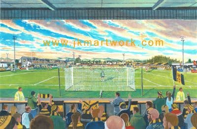 recreation park ,alloa athletic   print