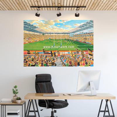 ricoh arena  a1 size wall sticker