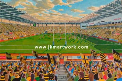 RICOH ARENA  a3 size print