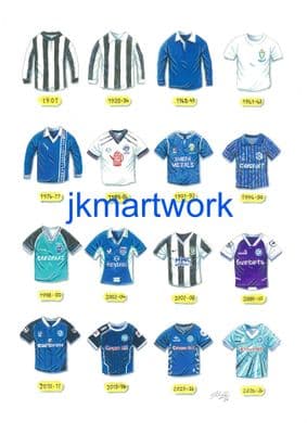 ROCHDALE AFC SHIRTS PRINT