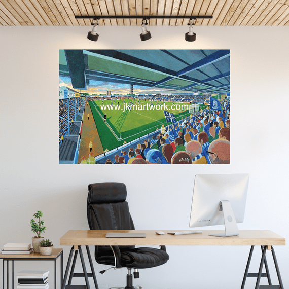 roots hall  a1 size wall sticker