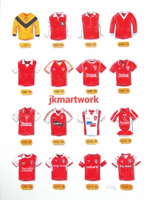 rotherham united shirts print