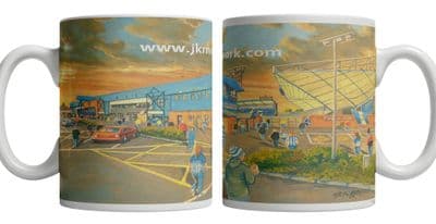 Rugby park going to the mtch mug