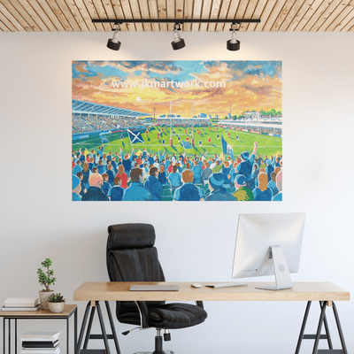 scotstoun  a1 size wall sticker