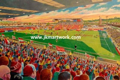 sincil bank Print A3 Size