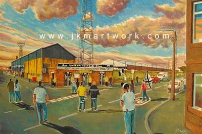 somerset park  going to the match