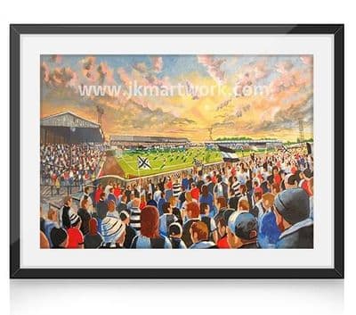 somerset park  on matchday