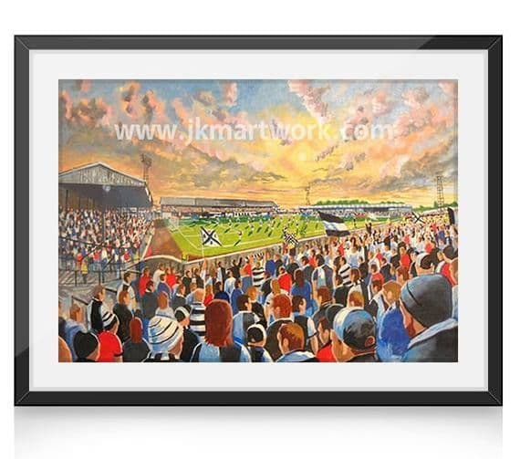 somerset park  on matchday