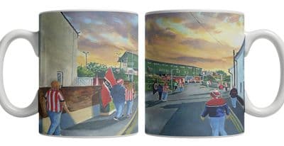 st james park going to the match,ecfc  mug