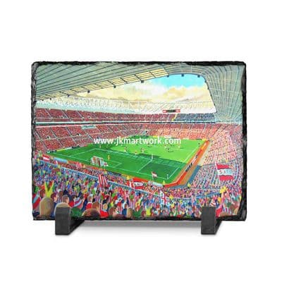 stadium of light slate print