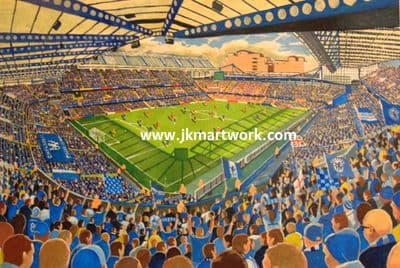 stamford bridge  Print A3 Size (1)