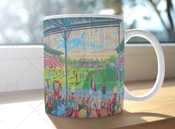 stone X on matchday mug