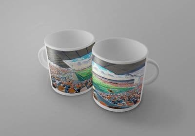 Tannadice on matchday mug