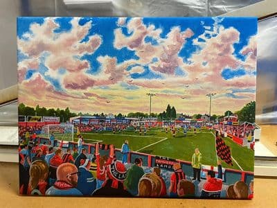 the lamb ground canvas a3 size