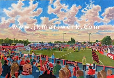 THE LAMB GROUND on  matchday print