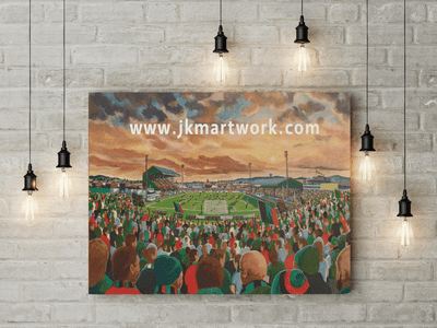 the oval canvas a2 size