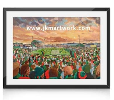 the oval on matchday