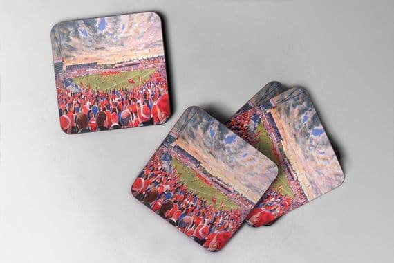 the willows  Coasters, set of four