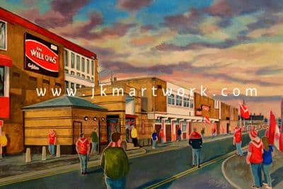 The willows gtm  a3 size print