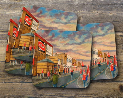 the willows gtm  Coaster set of four