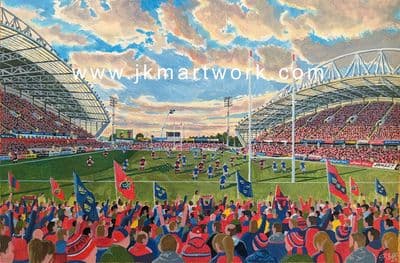 THOMOND PARK   a3 size print