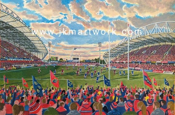THOMOND PARK   a3 size print