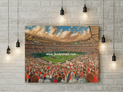 twickenham  canvas a3 size