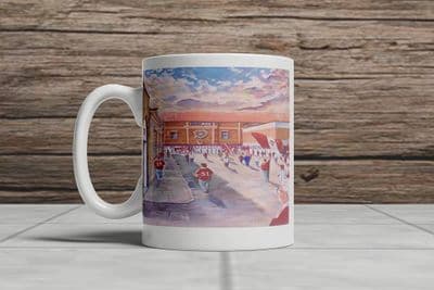 tynecastle going to the match mug