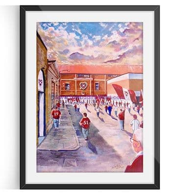 tynecastle going to the match print