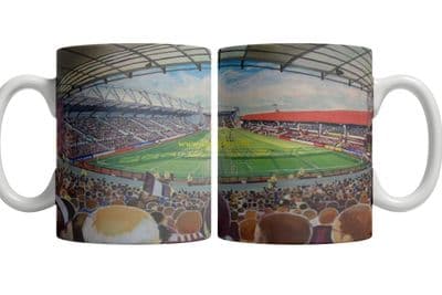 Tynecastle on matchday mug