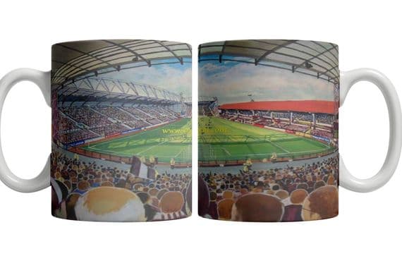 Tynecastle on matchday mug