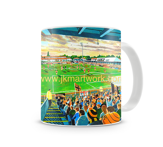 underhill  on matchday mug